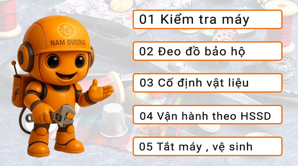 5 Bước Sử Dụng Máy Cắt An Toàn Cho Thợ Mới Bắt Đầu