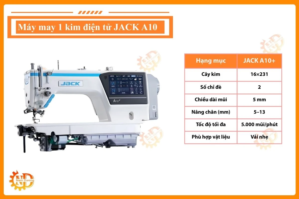 Máy may 1 kim JACK A10