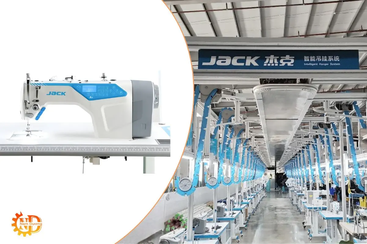 Máy may jack là gì