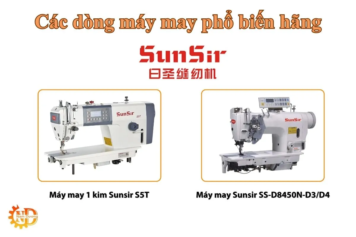 Máy may thương hiệu Sunsir