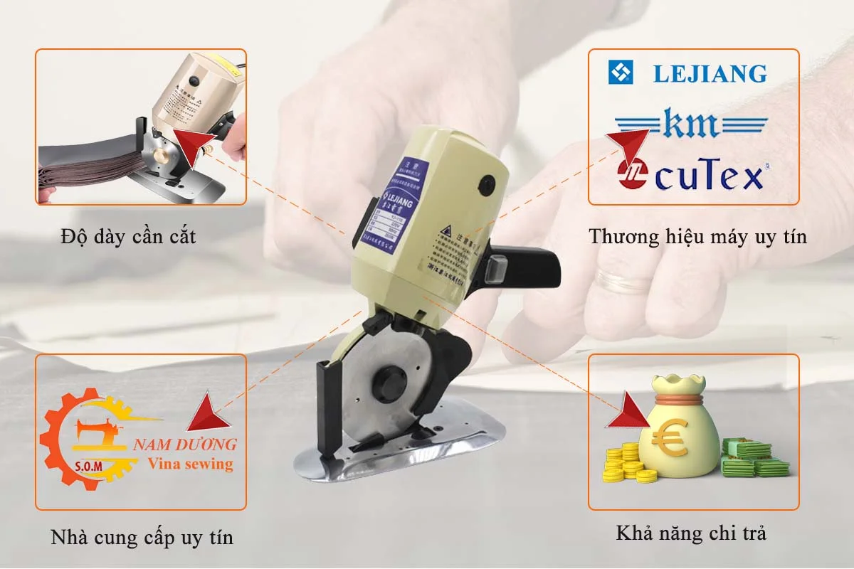 Cách lựa chọn máy cắt vải phù hợp