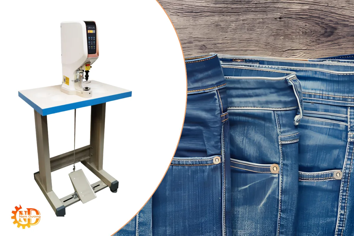 máy dập nút đồng bán tự động