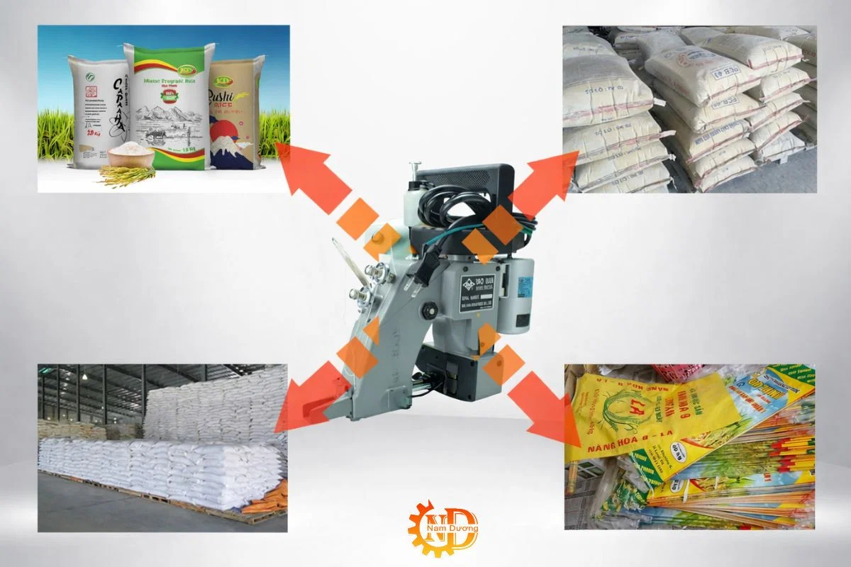 Phạm vi ứng dụng của máy khâu bao