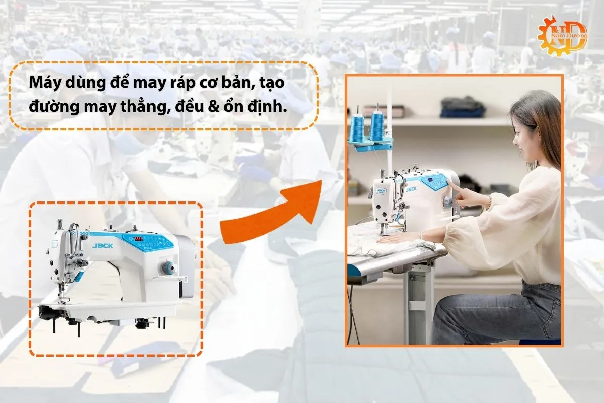 Máy may 1 kim là gì