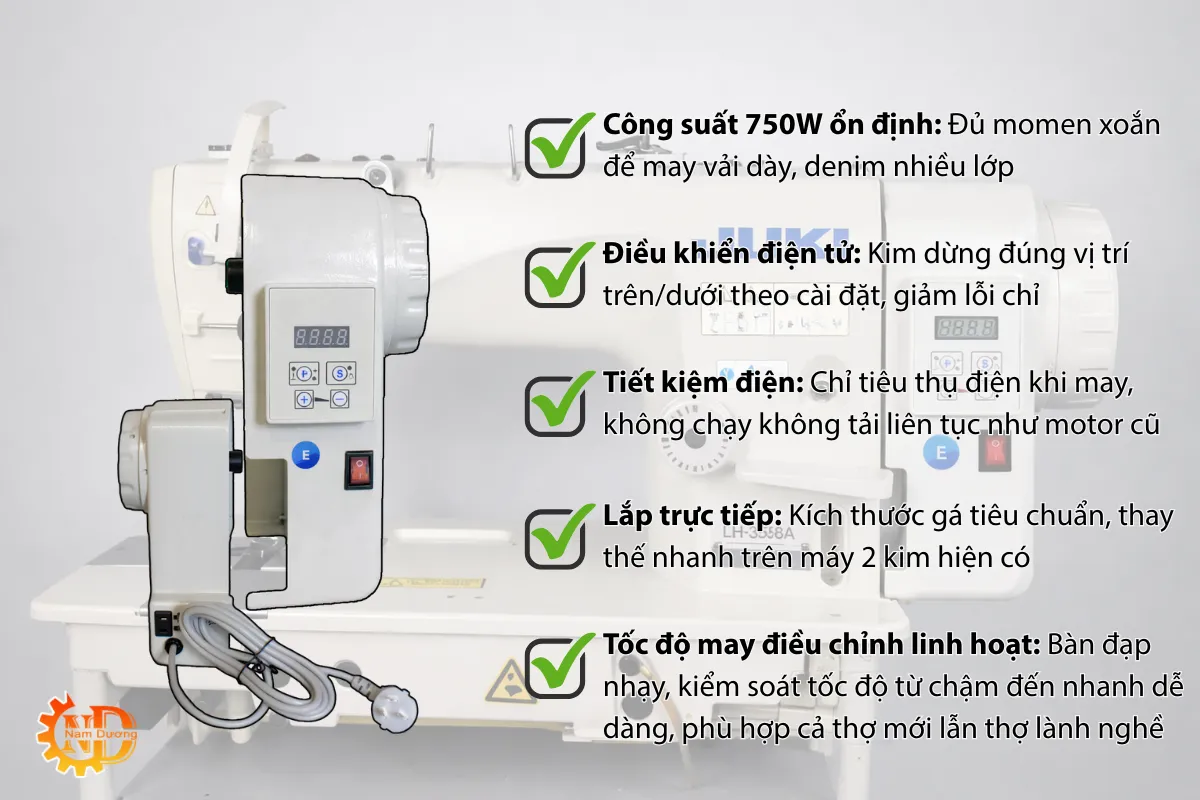 Đặc điểm nổi bật của motor s1b-3500a