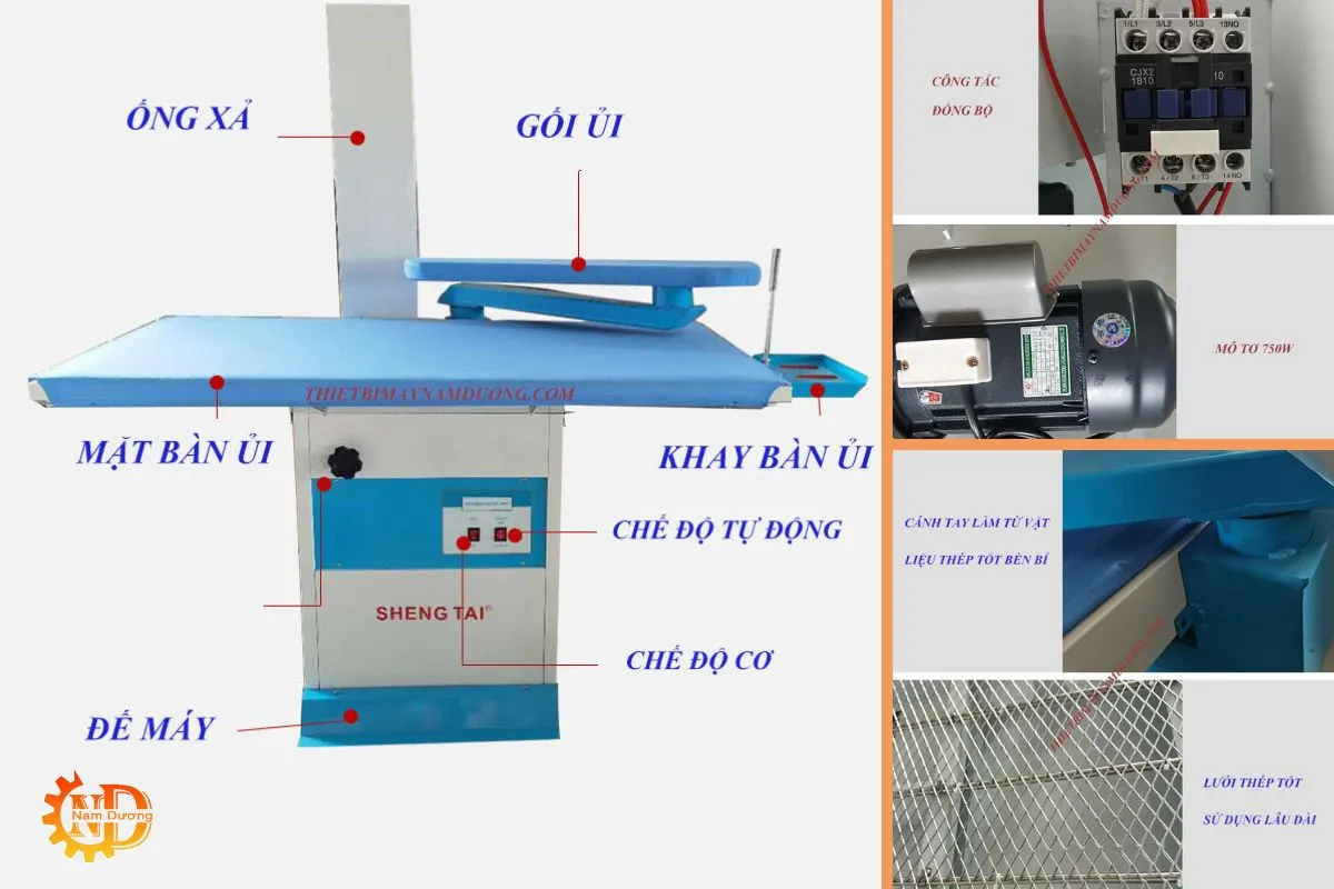 Bàn hút chân không tự động