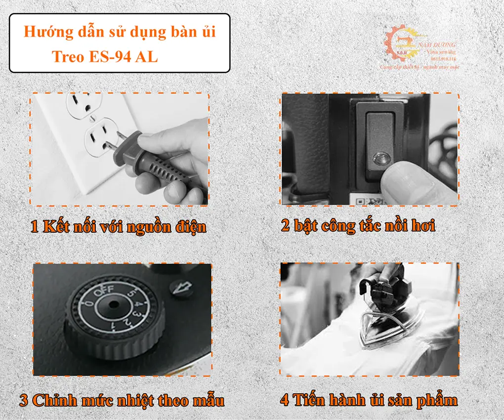 Bàn Ủi Treo Công Nghiệp Silver Star ES-94AL