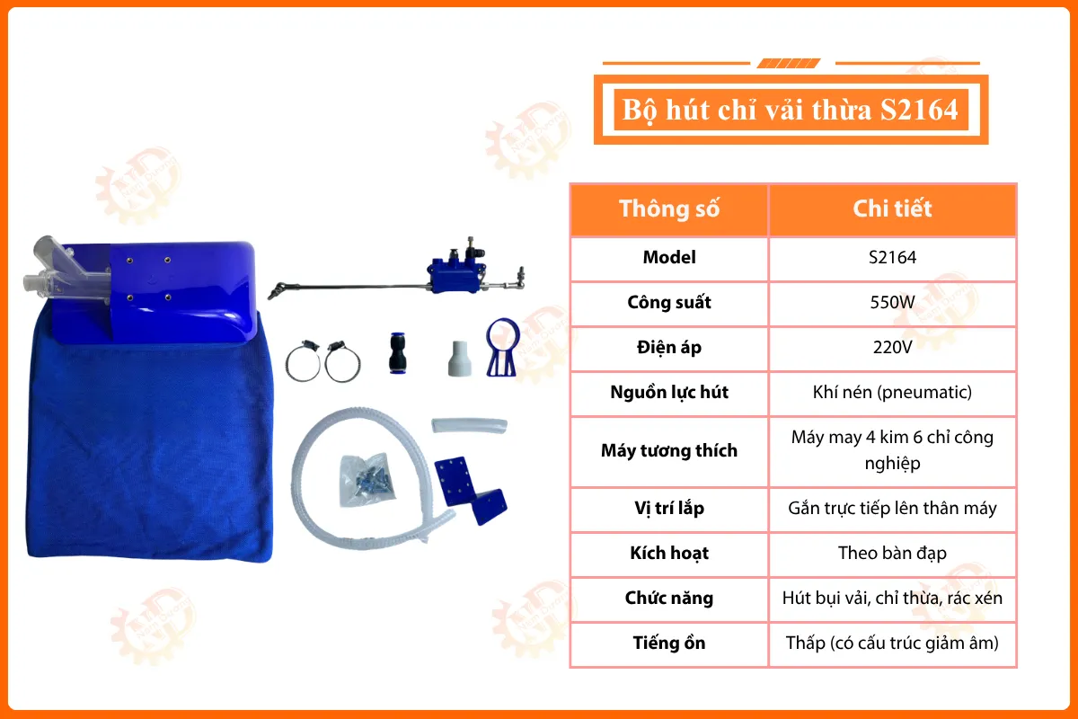 Bộ phụ trợ hút chỉ s2164