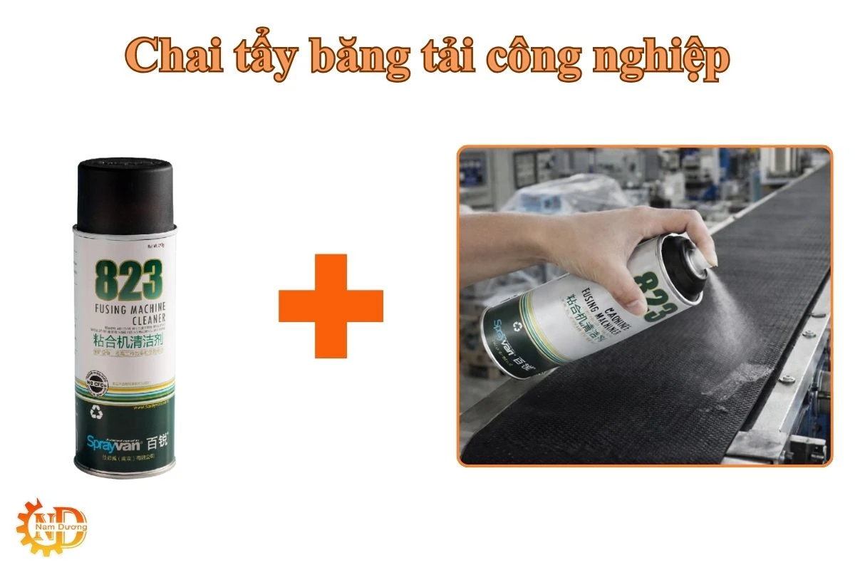 Chất tẩy băng tải & máy ép keo