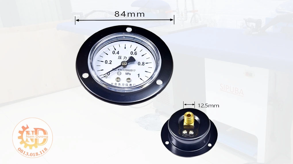 dồng hồ áp suất nồi hơi ST-9
