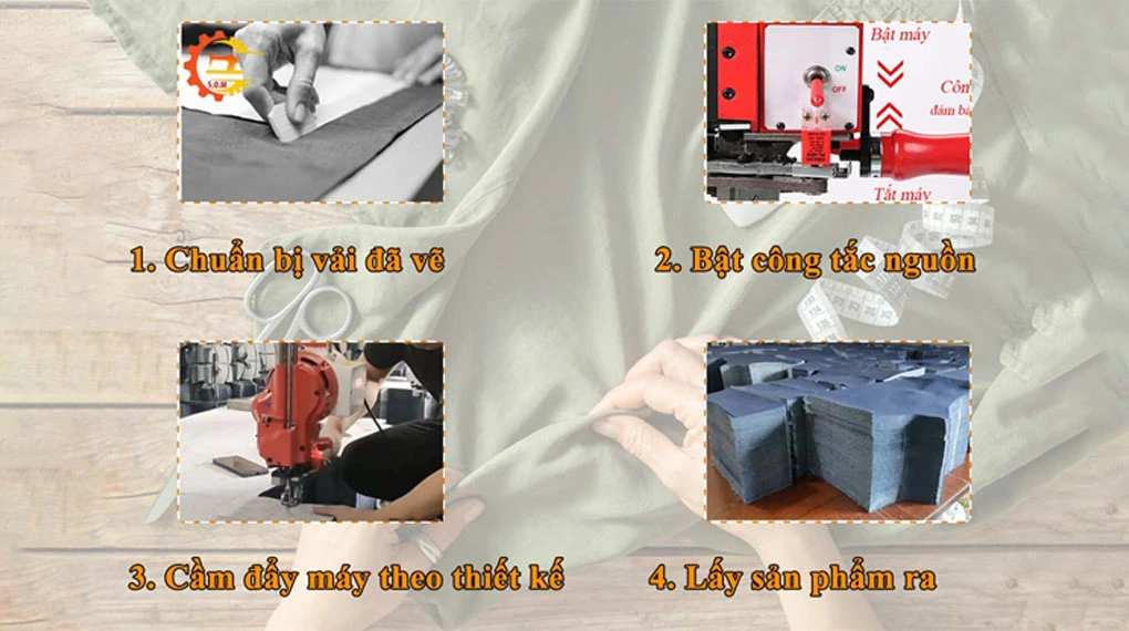 Máy Cắt Vải đứng Jack JK-T3