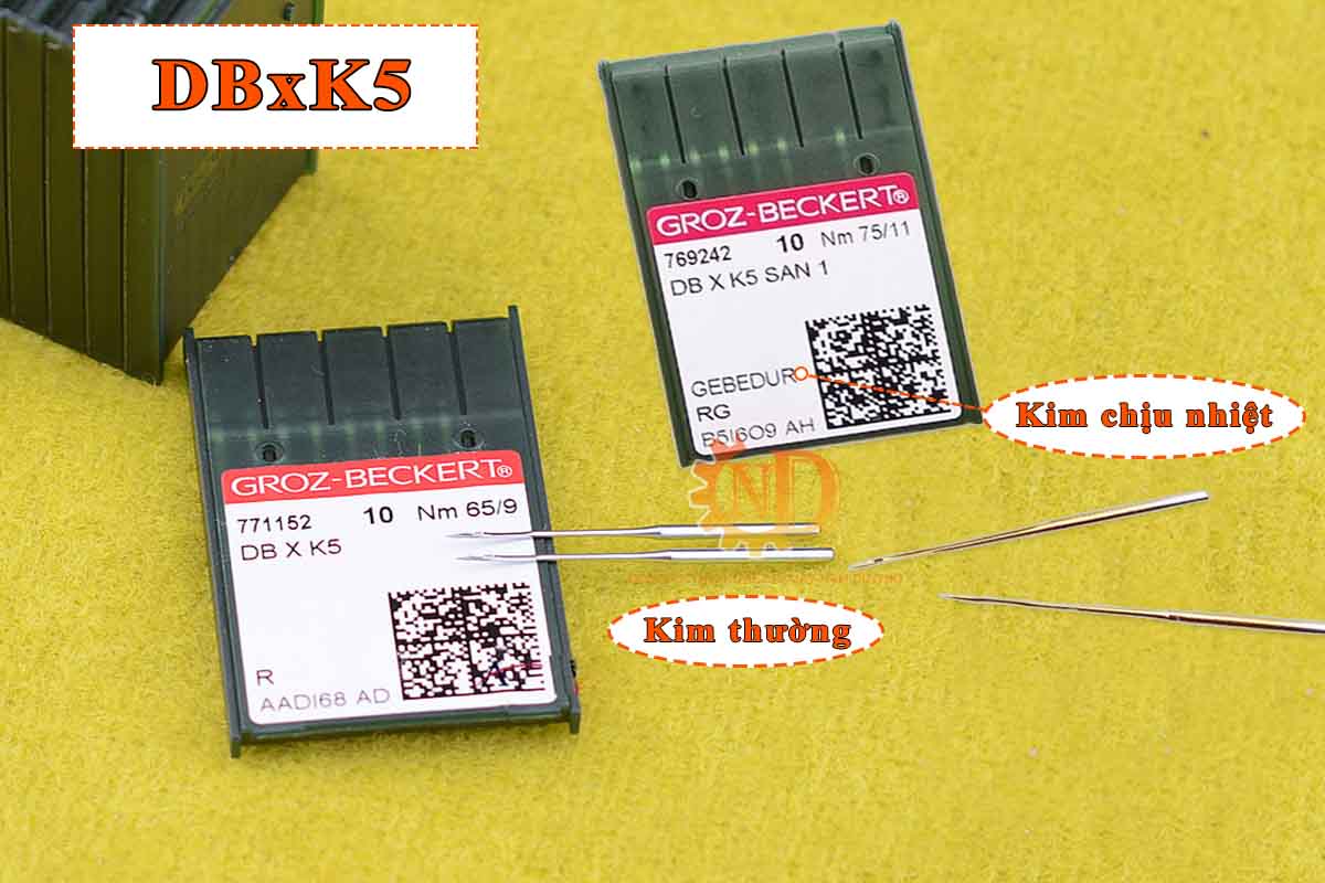 Phân loại kim máy may Groz-Beckert DBxK5