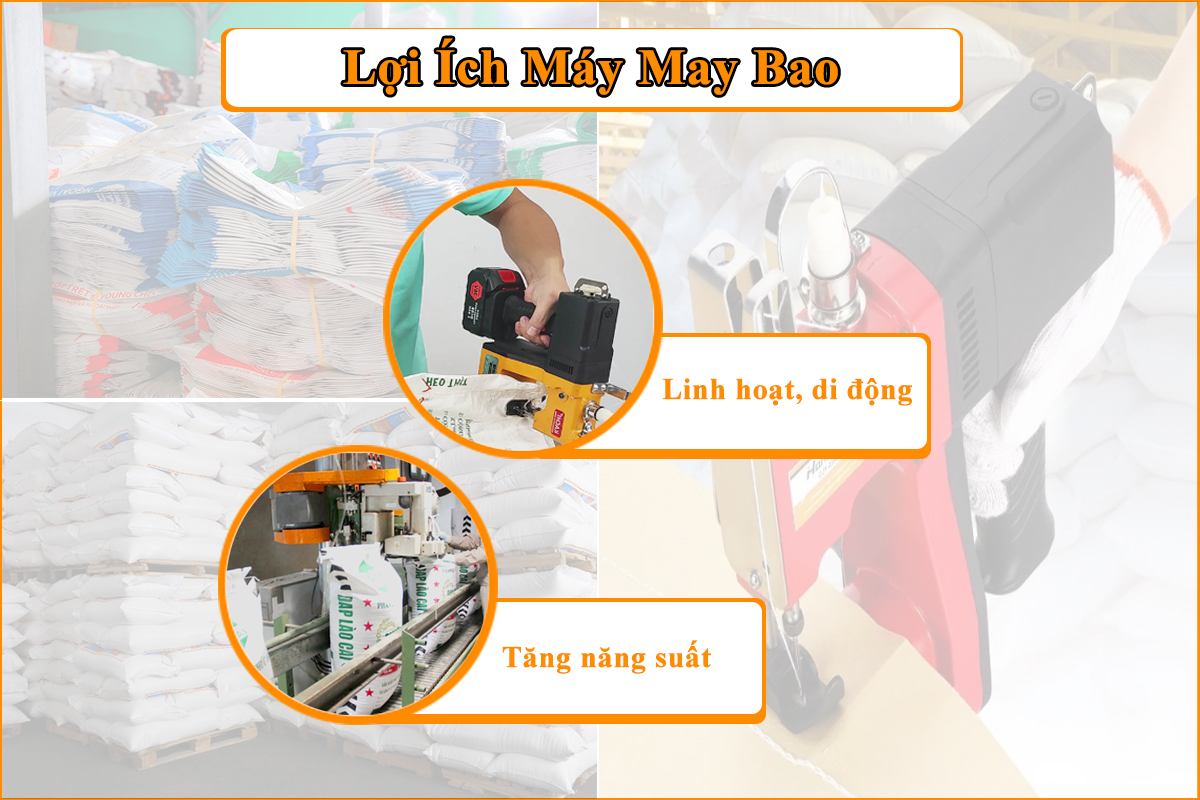 Lợi ích của máy may bao công nghiệp