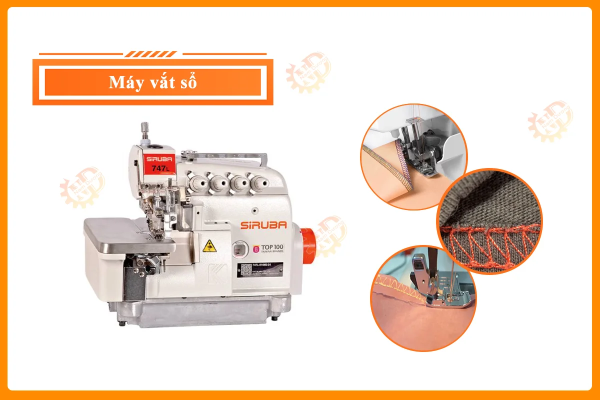 Máy vắt sổ công nghiệp