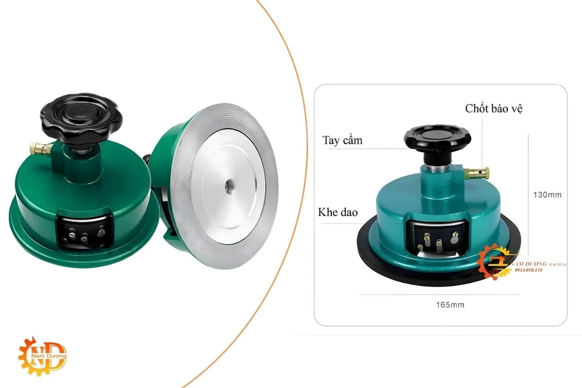 Máy cắt vải mẫu và cấu tạo của máy