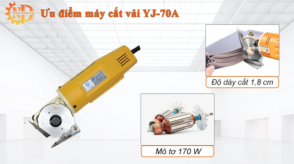 Máy cắt vải cầm tay YJ-70A