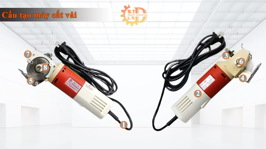 Máy cắt vải cầm tay YJ-65