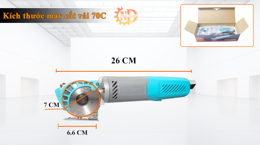 Máy cắt vải cầm tay YJ-70C