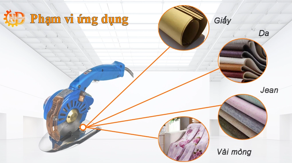 Máy cắt vải Cheering RCS-100 công suất 250W