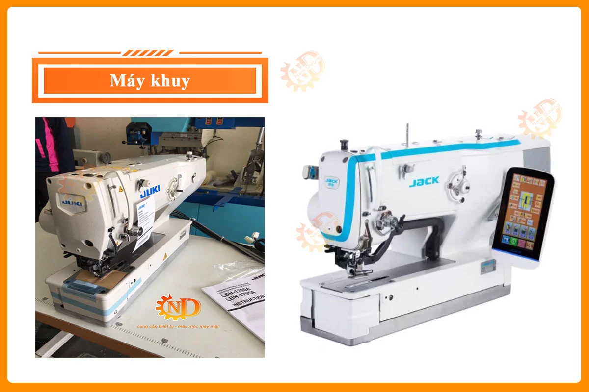 Máy thùa Khuy công nghiệp