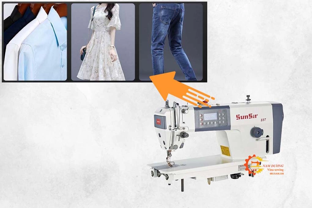 Máy May 1 Kim Điện Tử Sunsir S5T
