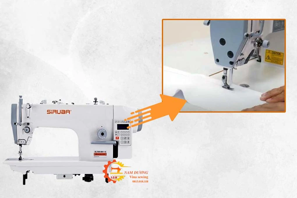Máy May 1 Kim Điện Tử Siruba DL-7200-BM1-16
