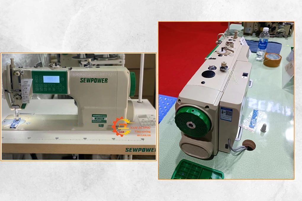 Máy may 1 kim điện tử Sewpower SP-730E chính hãng Nam Dương