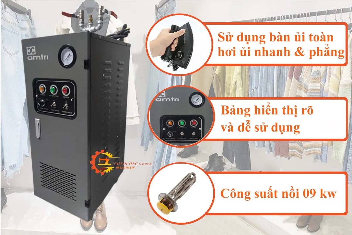 Nồi hơi công nghiệp Amtry 09 kW