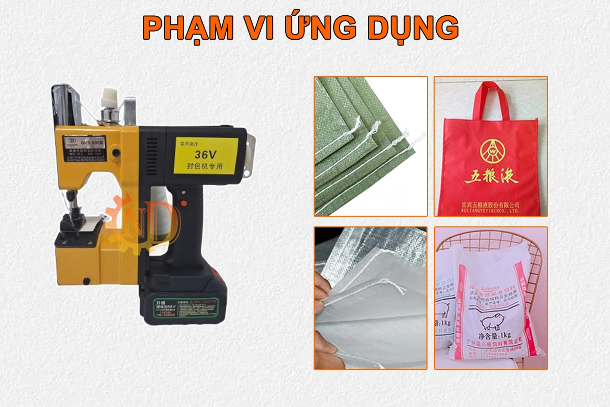 Phạm vi ứng dụng máy khâu bao GK9-500