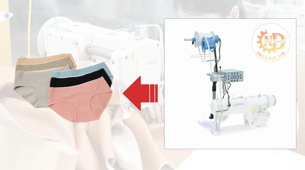 Ứng dụng của bộ xả dây viền trong ngành may