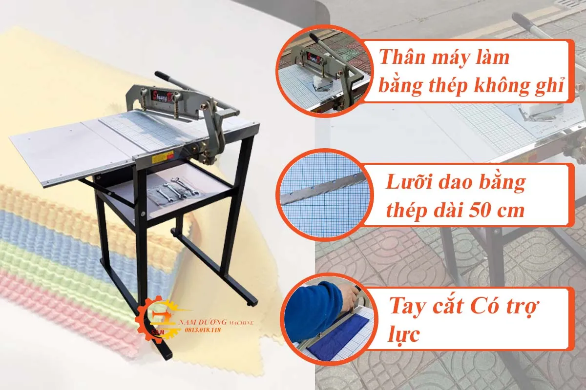Máy cắt mẫu vải răng cưa