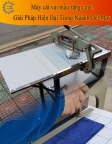 Máy Cắt Vải Mẫu Dạng Răng Cưa là gì ? Ứng dụng của máy cắt lấy vải mẫu răng cưa