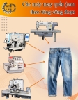 May quần jean cần máy gì cho xưởng may ổn định và bền