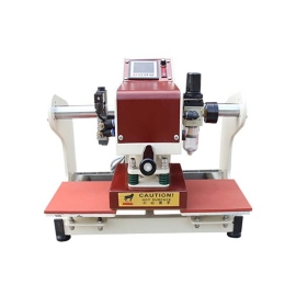 Máy Ép Nhiệt Logo 2 Mâm Ép 15x15 bán tự động