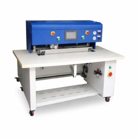 Máy gấp mép rèm tự động bằng keo nhiệt