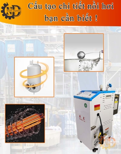 Các chi tiết của bàn ủi nồi hơi công nghiệp bạn cần biết