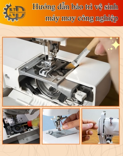 Quy trình bảo dưỡng máy may công nghiệp hiệu quả