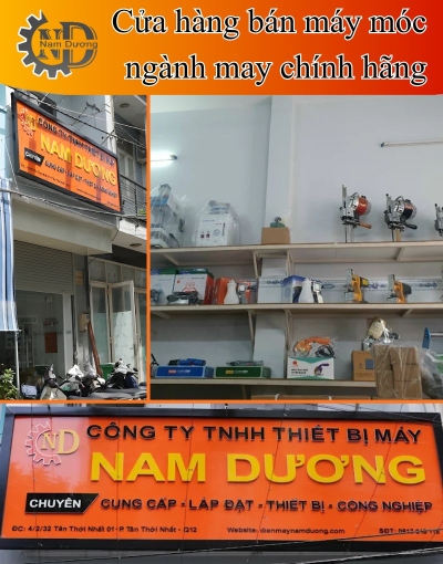 Nam Dương đơn vị cung cấp thiết bị ngành may cho xưởng may