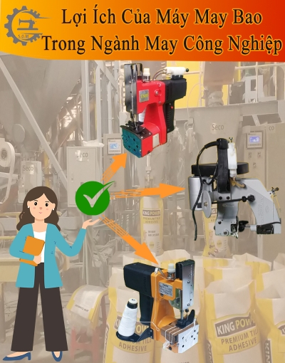 Những Lợi Ích Của Máy May Bao Trong Ngành Công Nghiệp