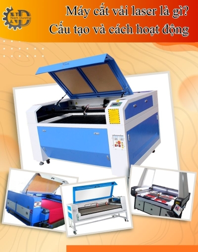 Máy cắt vải laser là gì? Cấu tạo và cách hoạt động
