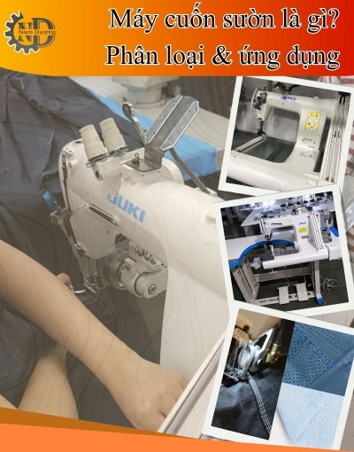 Các loại máy cuốn sườn phổ biến và ứng dụng thực tế