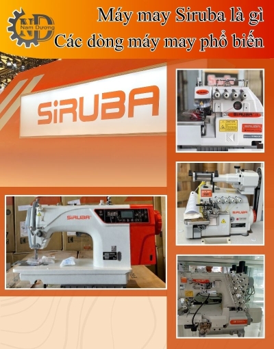 Tổng quan về máy may Siruba trong ngành may hiện nay