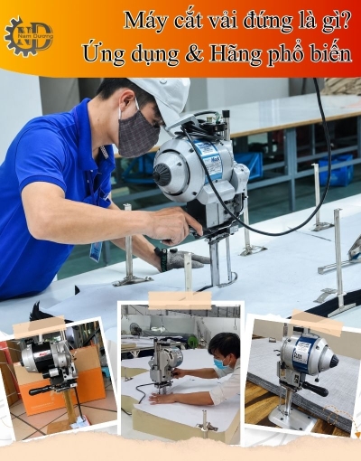 Máy cắt vải đứng là gì? cấu tạo và cách chọn phù hợp