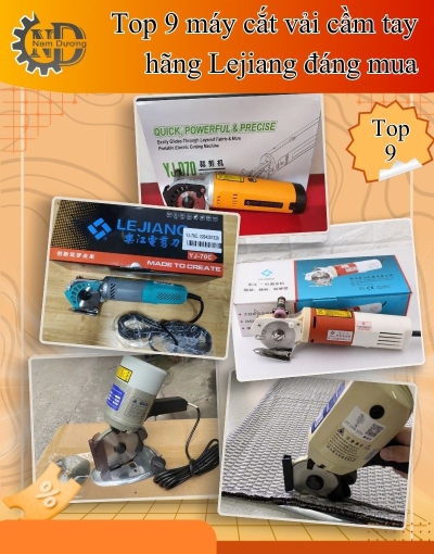 Top 9 máy cắt vải hãng Lejiang bền và dễ chọn mua