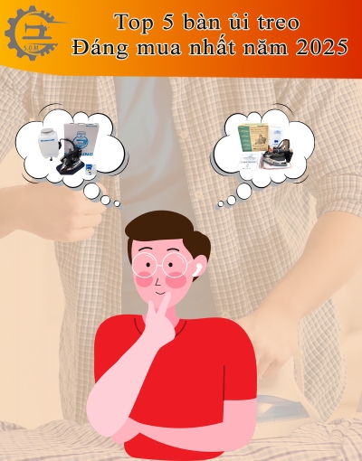 Top 5 bàn ủi công nghiệp treo công nghiệp tốt nhất hiện nay