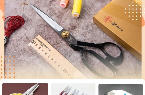 Tổng hợp 6 loại kéo cắt vải ngành may đáng mua