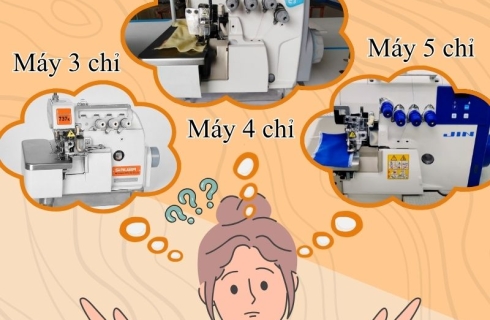 Kinh nghiệm chọn mua máy vắt sổ cho từng nhu cầu