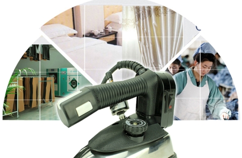 Review chi tiết về bàn ủi treo hơi nước công nghiệp