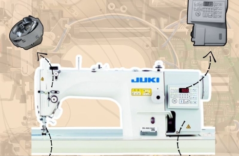 Các linh kiện quan trọng của máy may xưởng may cần biết