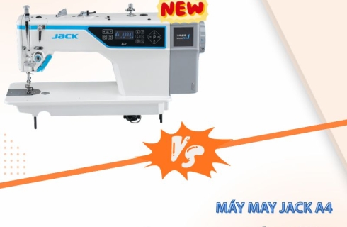 Máy may Jack A4C thế hệ mới nâng cấp gì so với bản A4